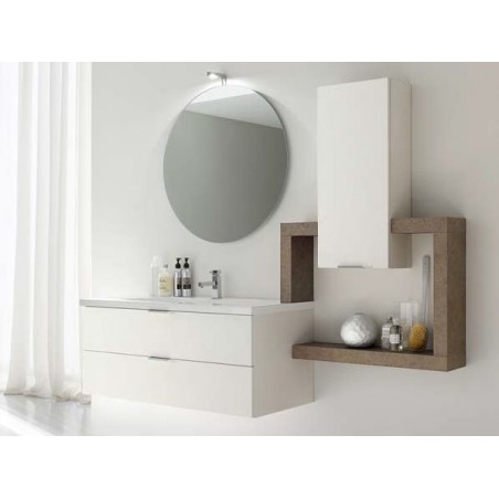 Collezione arredo bagno AK e.Ly - composizione 07