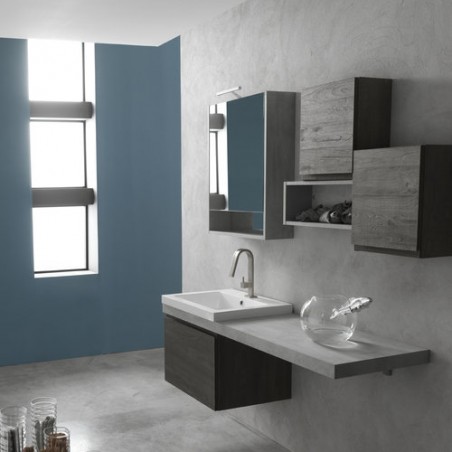 Collezione arredo bagno AK e.Ly - composizione 38