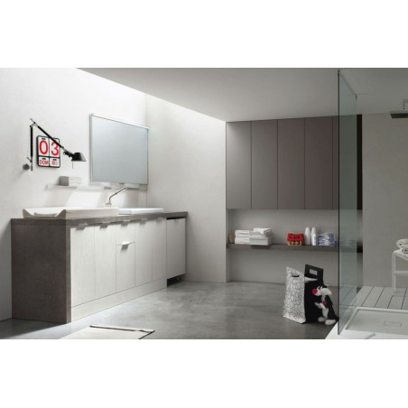 Collezione arredo bagno AK W&D- composizione 02